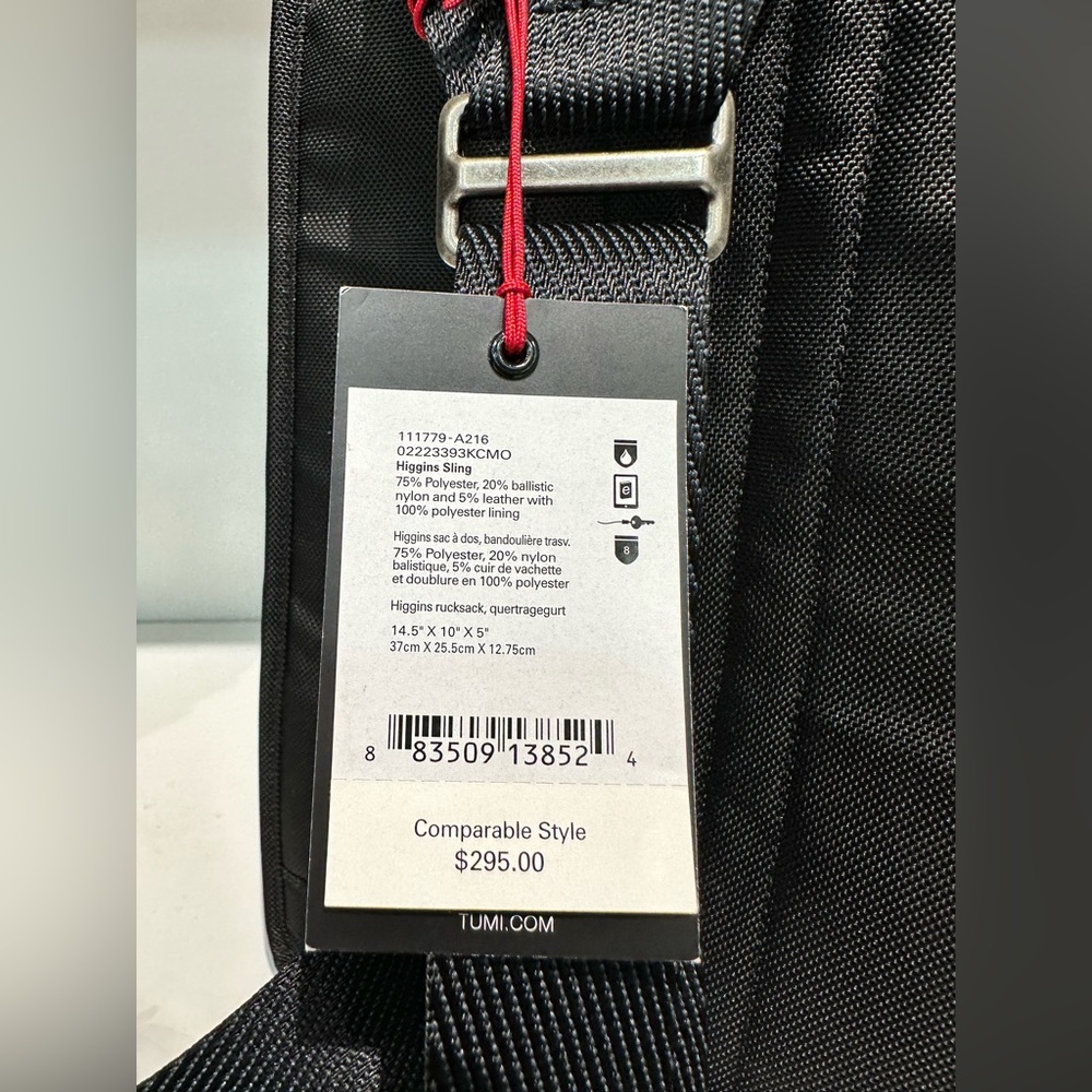 Brand New with Tag TUMI Higgins Sling Khaki Camouflage - Picture 5 of 5